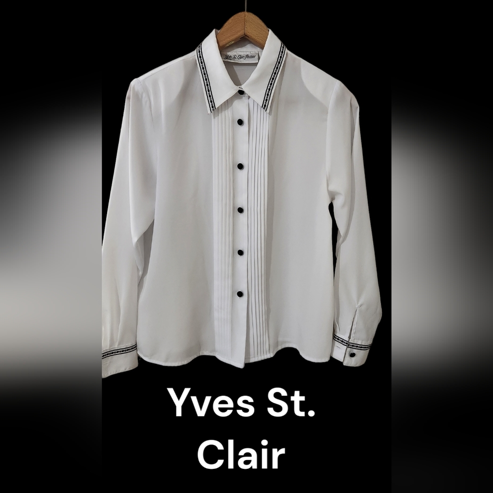 Yves St. Clair Petties Vintage Blouse. Size 8p